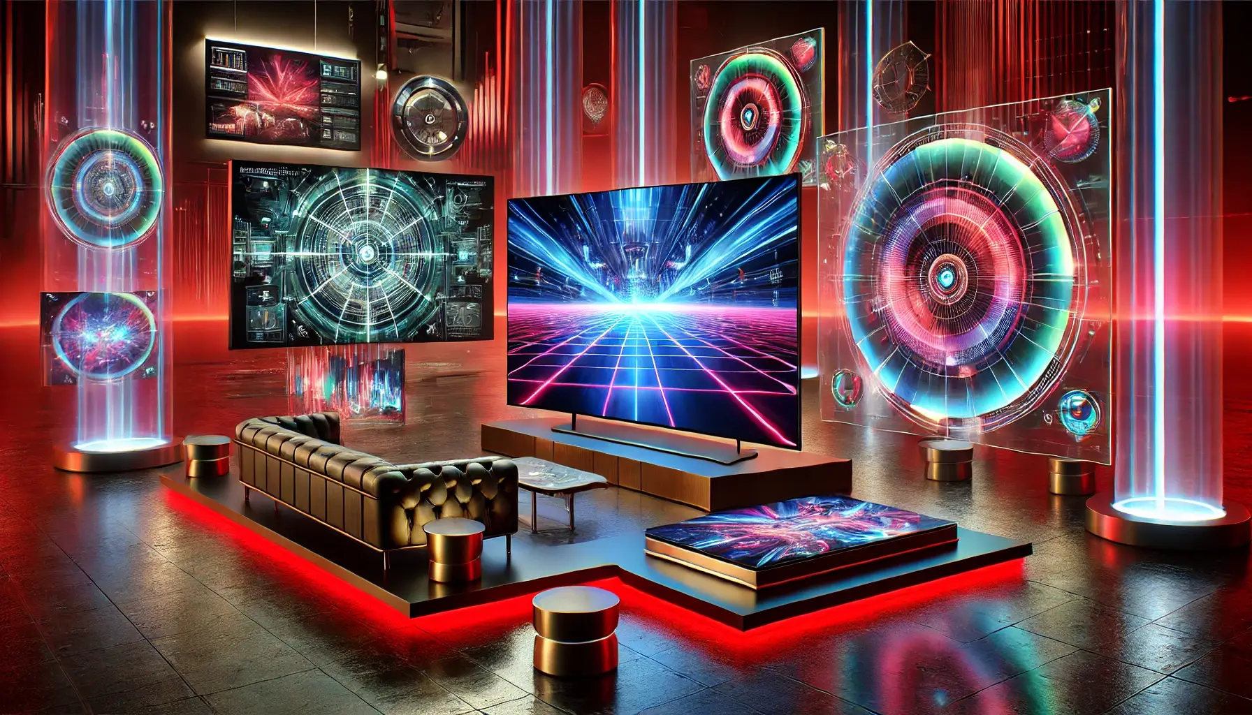 Luxury Smart Home Entertainment Systems Display