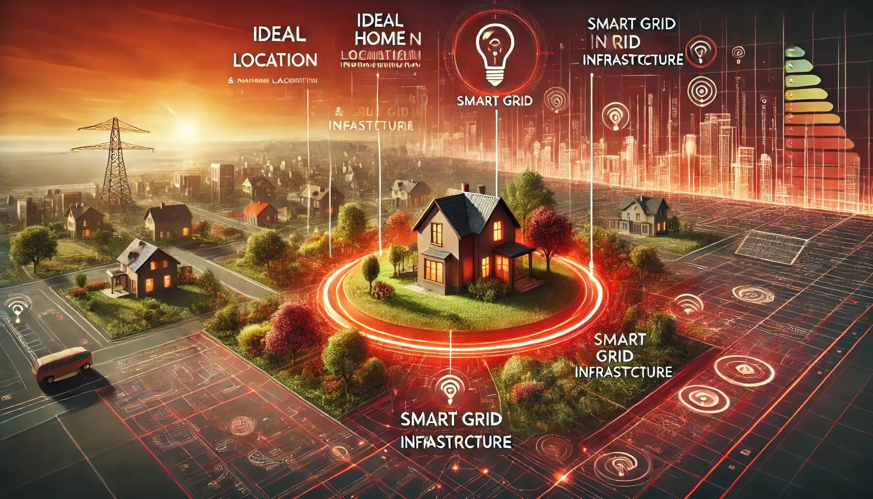 choosing the right location and infrastructure for a sustainable smart home