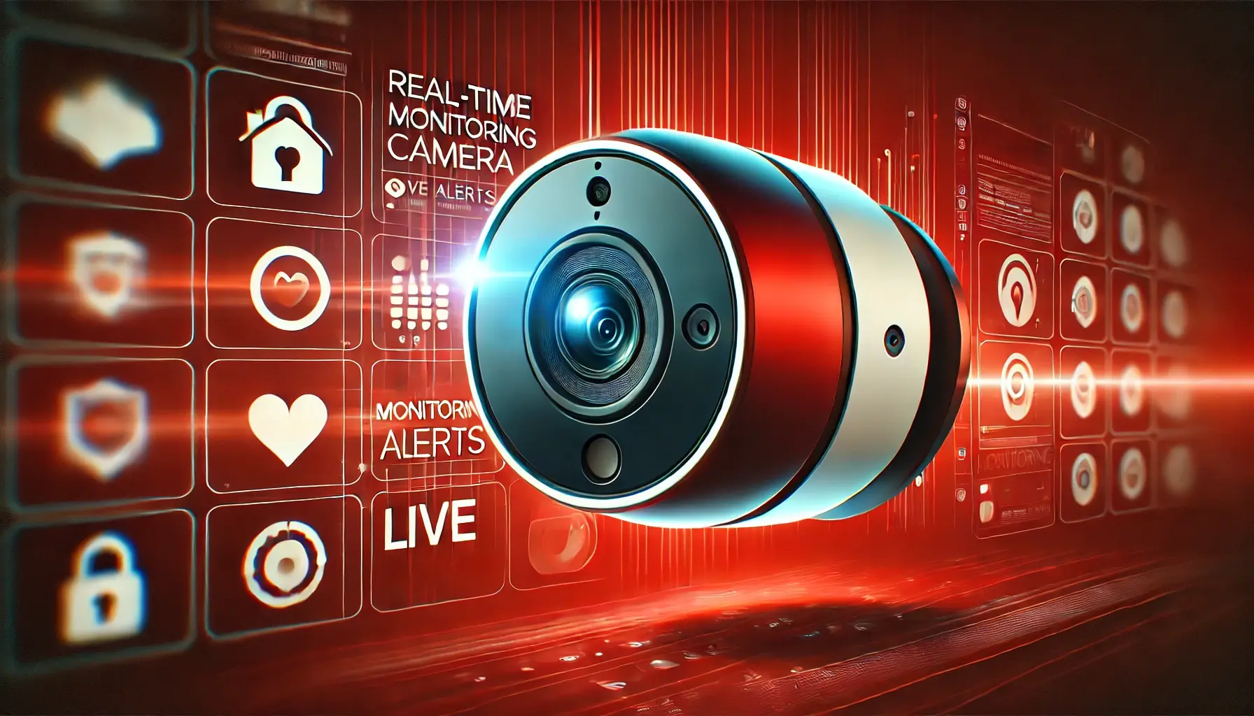 real-time monitoring and alerts-smart security camera for home