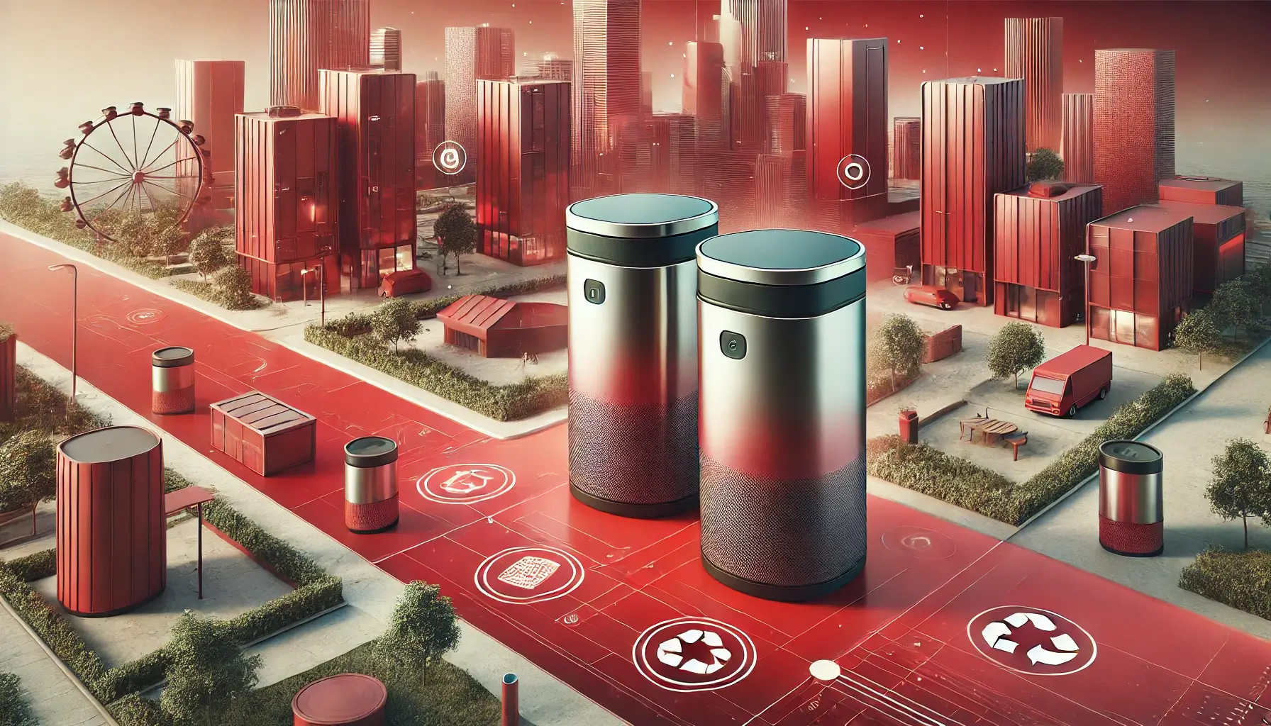 smart trash cans