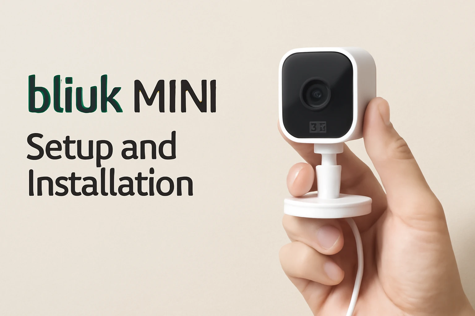 Blink Mini Setup and Installation: Almost Effortless