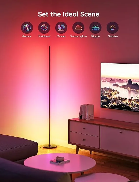 Light Up Your Life with 16 Million Colors | Govee RGBIC Smart Floor Lamp