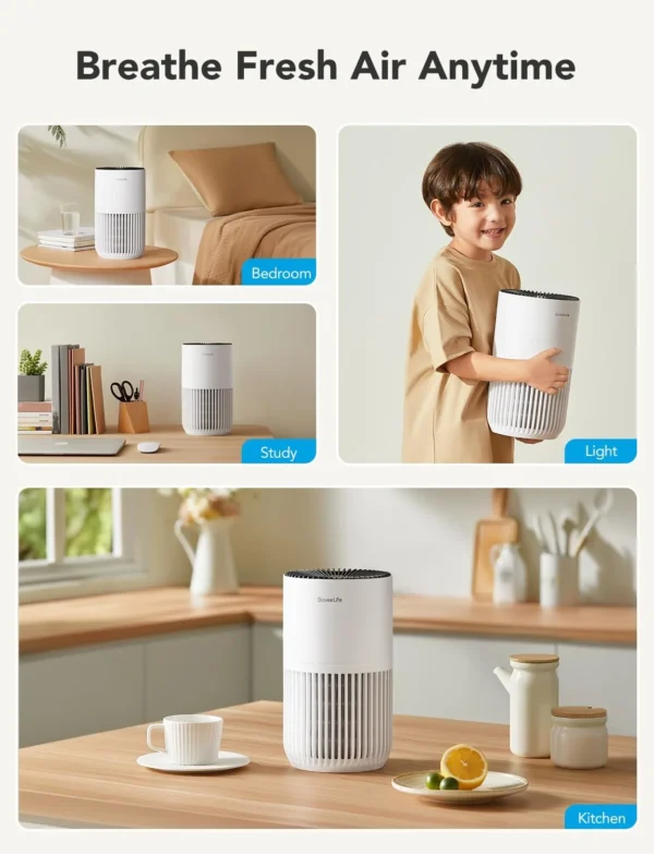 GoveeLife air purifier, Portable air purifier, Air purifier for smoke